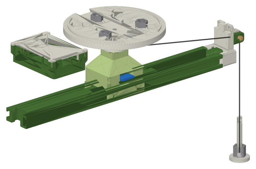 Spin-up setup